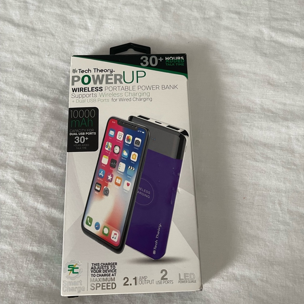Wireless portable power bank